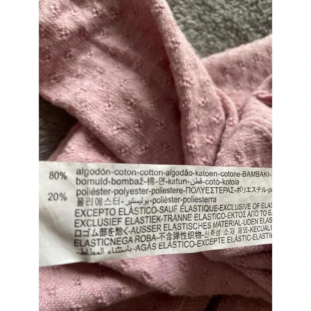 Zara Baby Girl One Piece Romper 6-9 mo Cotton Blend New s1